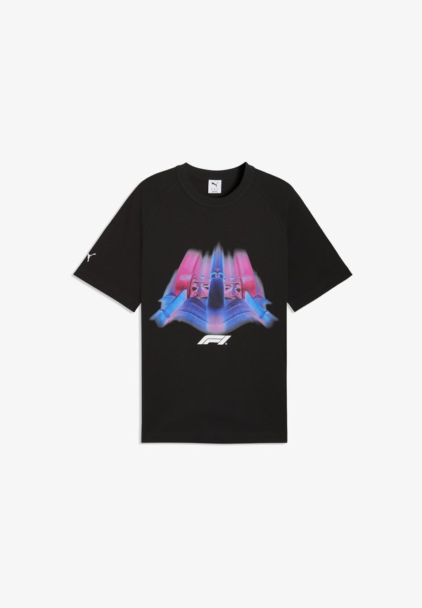 Puma F1® RELAXED T-SHIRT - Print T-shirt - black