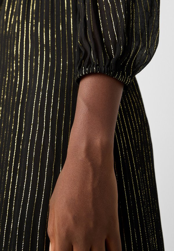 Scotch & Soda MIDI DRESS WITH PUFF SLEEVE