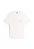 Tommy Jeans BUBBLE LOGO TEXTURED RELAXED T-SHIRT