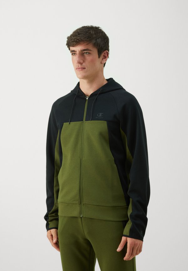 Champion C-TECH COLORBLOCK FULL ZIP HOODIE