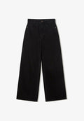 Bershka Wide Leg - black
