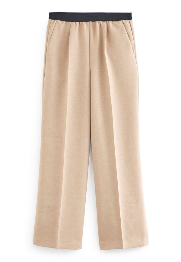 Next WAISTBAND DETAIL WIDE LEG TROUSERS