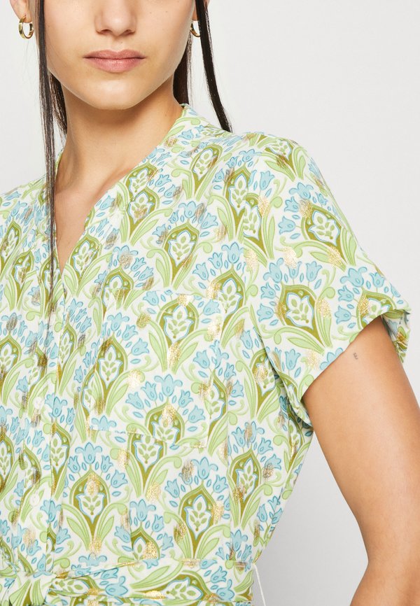 VILA VIZINO V NECK SHORT SHIRT DRESS