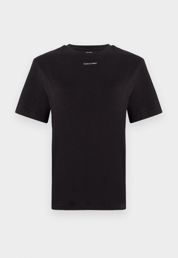 Calvin Klein CLASSIC LOGO TEE - Basic T-shirt - black