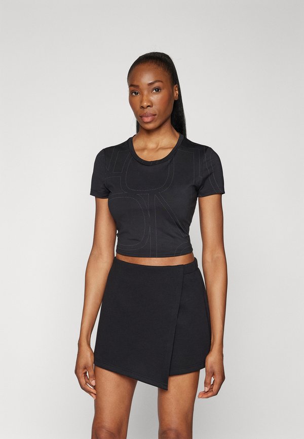 ONLY Play ONPCALZ LOGO CROP TRAIN BRA TOP