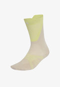 adidas Performance RUN LIGHT CREW UNISEX - Sports socks - beige   frozen lemon