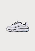 Nike Sportswear TECH UNISEX - Trainers - white/black/light armory blue/metallic silver