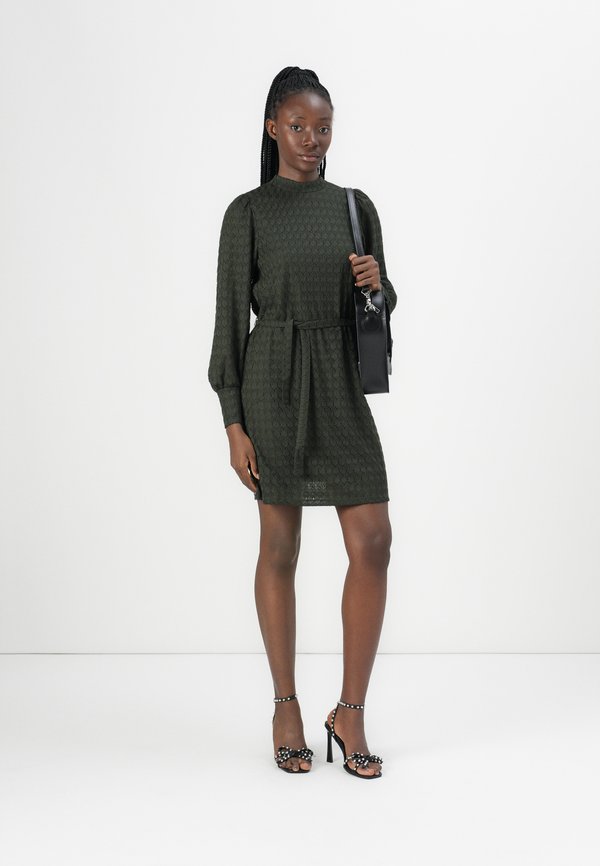 JDY JDYAVERY HIGHNECK BELT DRESS