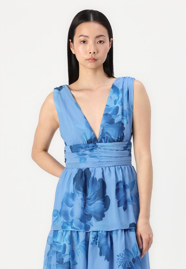VILA VIMONE V NECK ANKLE DRESS