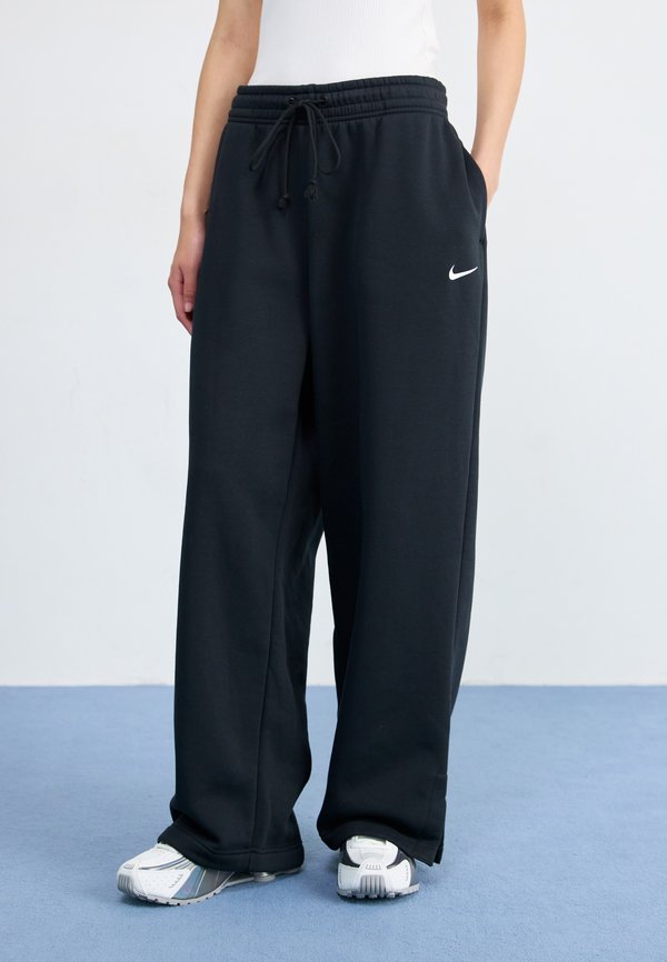 Nike Sportswear Tracksuit bottoms - black/sail