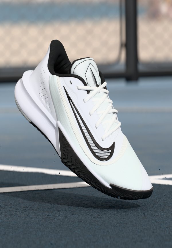 Nike Performance PRECISION 7 - Basketball shoes - white/black