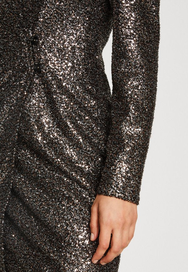 Scotch & Soda MINI DRESS IN MIXED SEQUINS