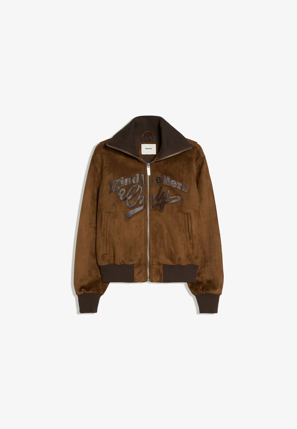 Bershka Bomber Jacket - dark green