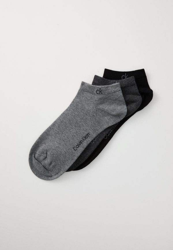 Calvin Klein Underwear MEN 3 PACK - Sneaker socks - grey melange