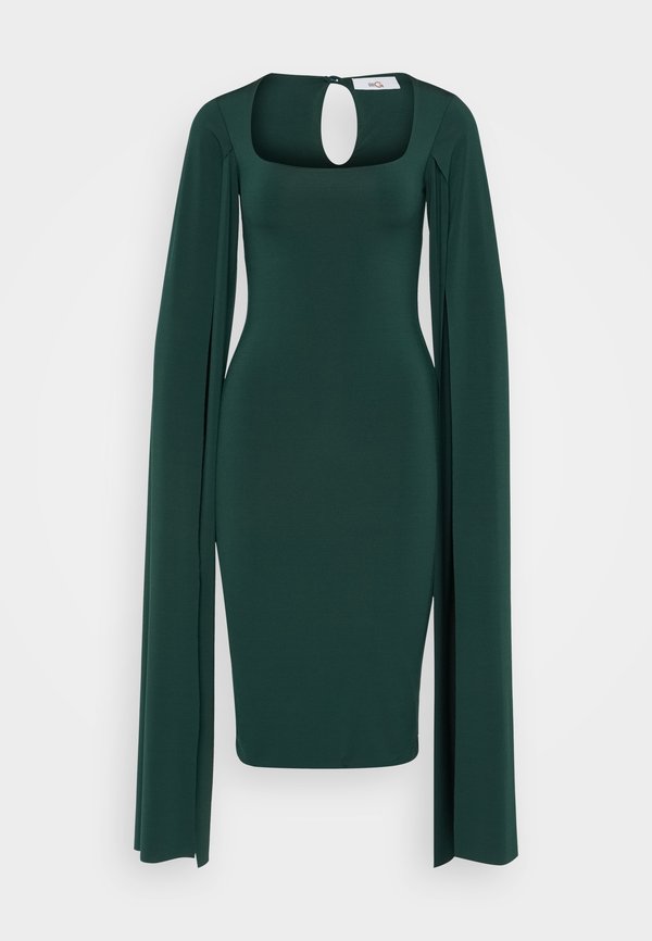 WAL G. SANSA CAPE SLEEVE MIDI