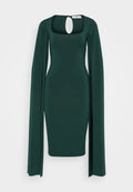 WAL G. SANSA CAPE SLEEVE MIDI