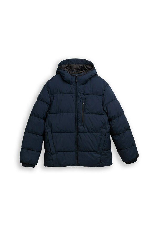 TOM TAILOR DENIM HOODED PUFFER JACKET