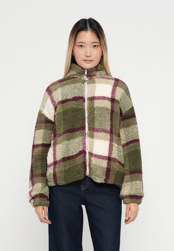 Noisy May NMLUCA L/S CHECK SOFT FLEECE JRS