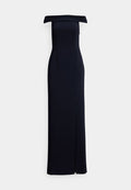 Lauren Ralph Lauren CREPE OFF-THE-SHOULDER GOWN