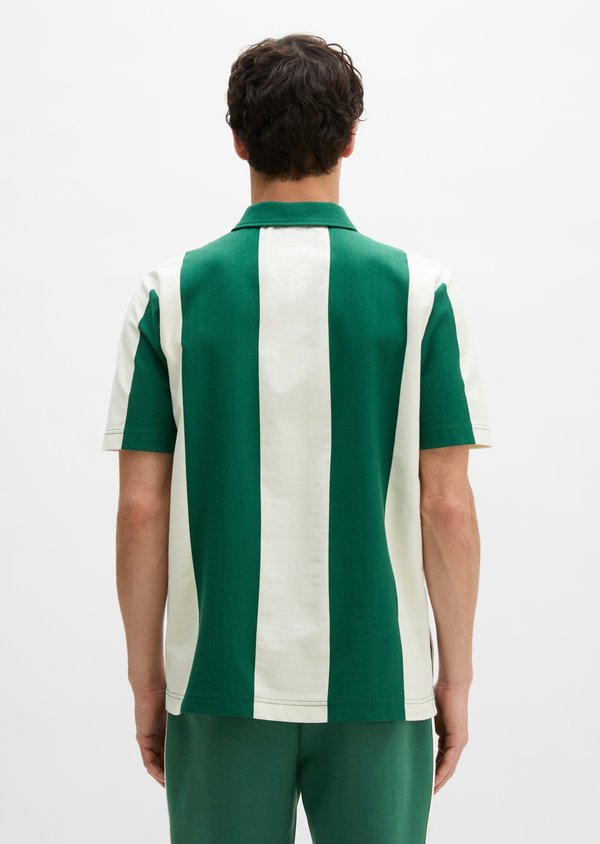 Marc O'Polo MOP CLUB '67 FOOTBALL TRICOT POLO, HEAVY JERSEY, STRIPED