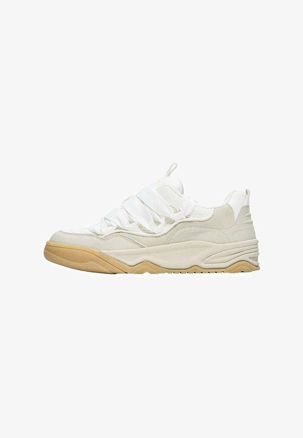 Bershka CHUNKY - Trainers - white