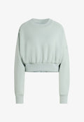 adidas Sportswear SOFT LUX LOOSE - Sweatshirt - sage