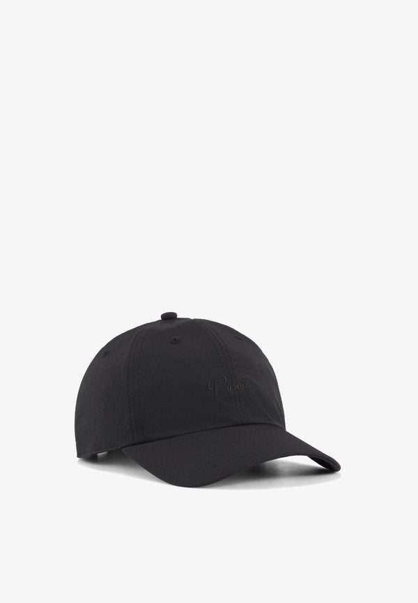 Puma PREMIUM ESSENTIALS SCRIPT DAD CAP UNISEX - Cap - black