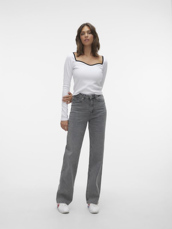 Vero Moda Wide-fit VMTESSA High rise wide leg fit