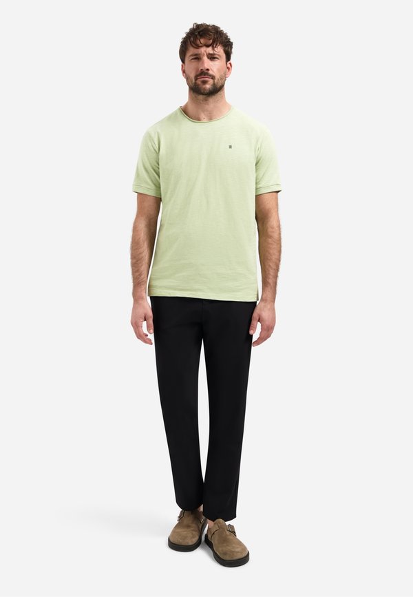 NO EXCESS SLUB WITH ROUND NECK