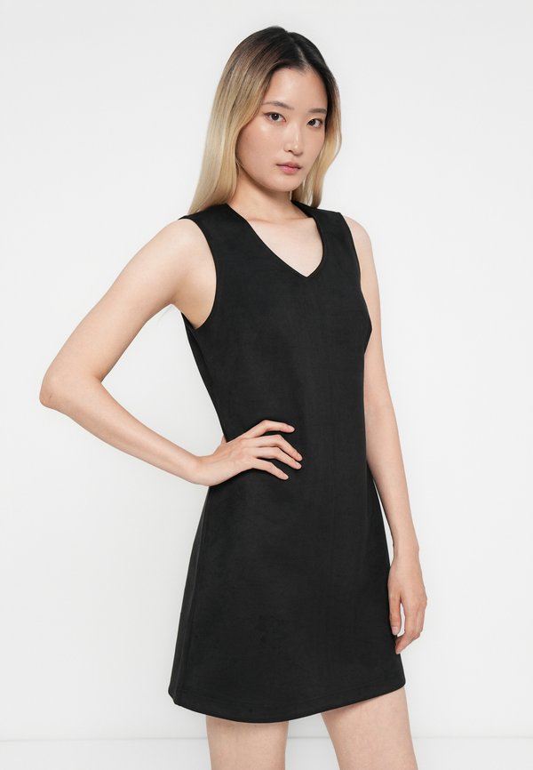 ONLY ONLYLVA LIFE FAUX SUEDE PINNY DRESS