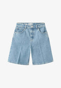 Mango ADULT - Denim shorts - blue