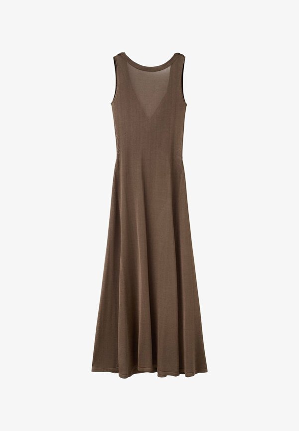 Mango ADULT - Maxi dress - dark brown