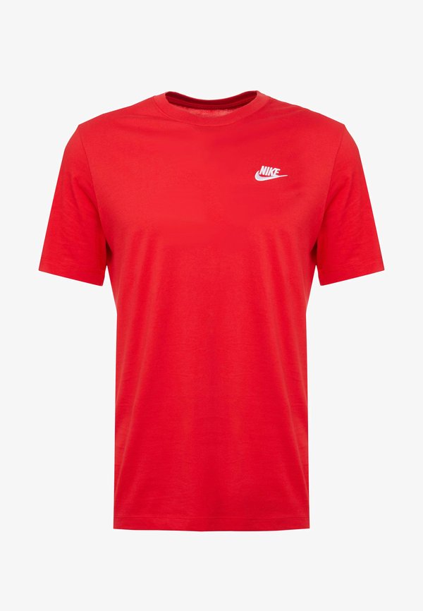 Nike Sportswear CLUB TEE - Basic T-shirt - university red/white
