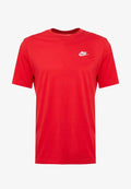 Nike Sportswear CLUB TEE - Basic T-shirt - university red/white