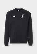 adidas Performance LIVERPOOL FC TIRO TRAVEL CREW - Club wear - black
