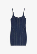 Bershka Denim dress - royal blue