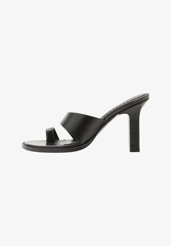 Mango ADULT - Heeled mules - dark brown
