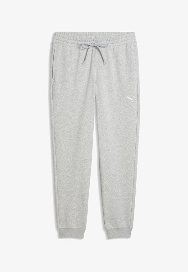 Puma W TAD ESSENTIAL FT JOGGER - Tracksuit bottoms - light gray heather