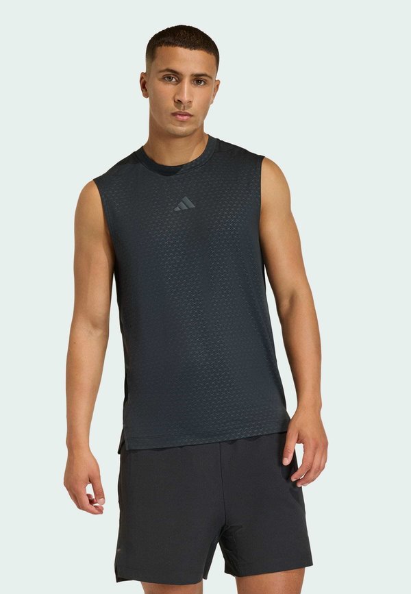 adidas Performance D4T POWER 3 STRIPES TANK - Top - black