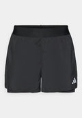 adidas Performance RUN - 2-in-1 shorts - black