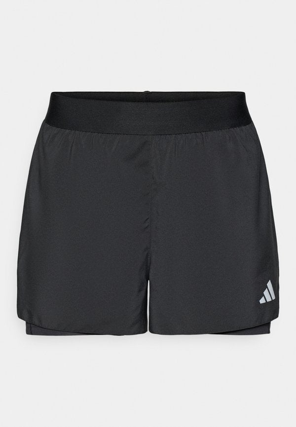 adidas Performance RUN - 2-in-1 shorts - black