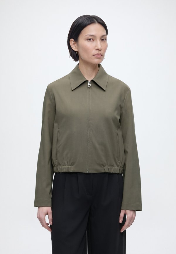 Marc O'Polo MOP X DFB TRAVEL COLLECTION ZIP-UP JACKET HOODED WELT POCKETS