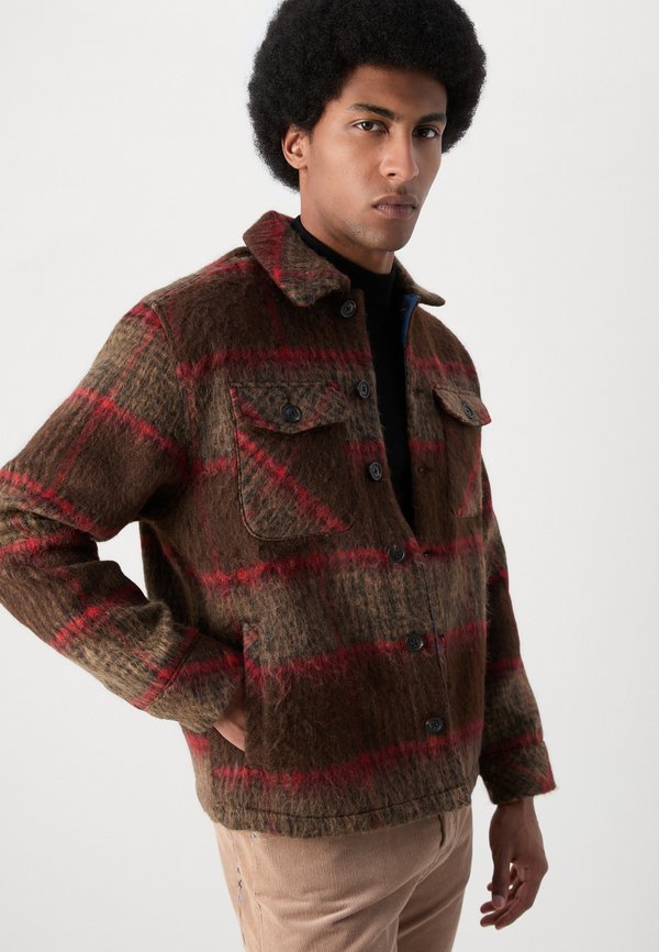 Scotch & Soda BRUSHED OVERSHIRT