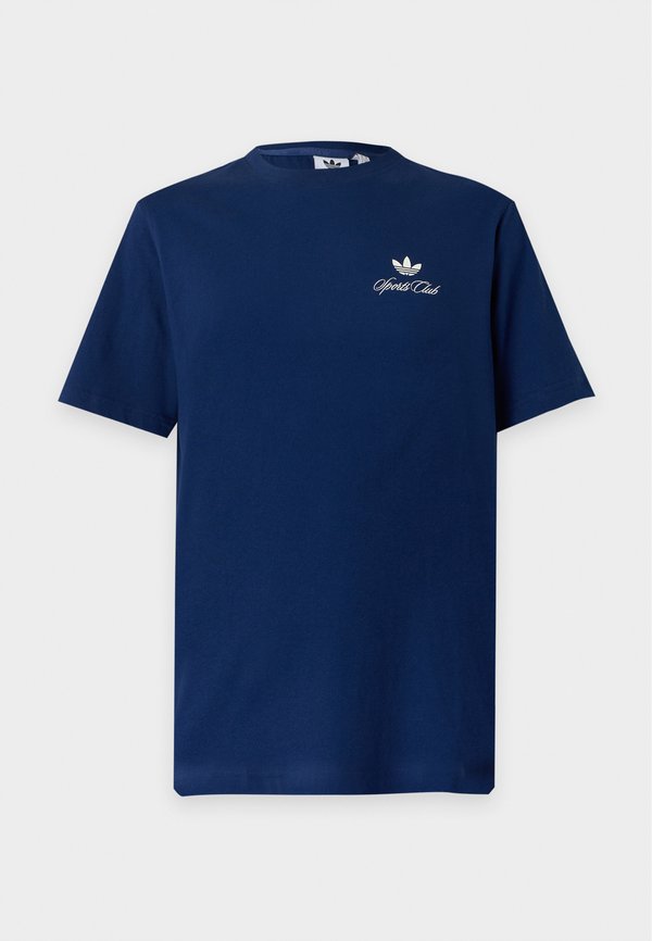 adidas Originals SPORTCLUB LOOSE TEE UNISEX - Print T-shirt - dark blue