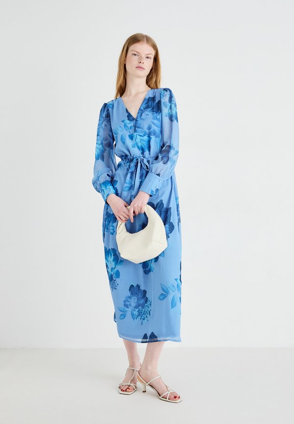 VILA VIMONE VNECK ANKLE DRESS