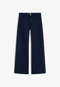 Tommy Hilfiger WIDE LEG WASHED ESSENTIAL - Wide Leg - dark night navy