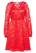 VILA VISANDRA V NECK DRESS