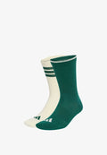 adidas Performance ADIDAS PERFORMANCE STADIUM GRAPHIC SOCK 2 PAIR PACK UNISEX - Sports socks - collegiate green/ivory/collegiate green
