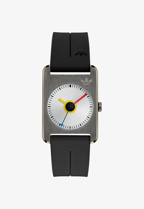 adidas Originals RETRO POP ONE - Watch - black and silver coloured