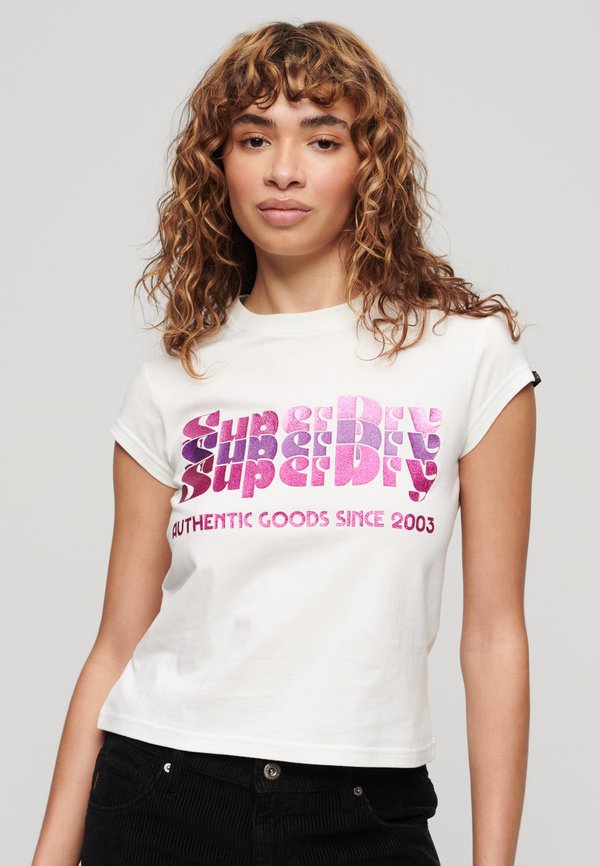 Superdry & Co RETRO GLITTER LOGO